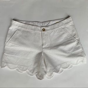 Summer white shorts